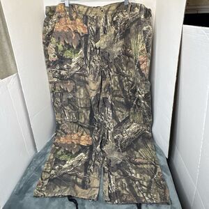 Mossy Oak Break-Up Country Camo Cargo Adjustable Pants Men 44-46 2XL 2016